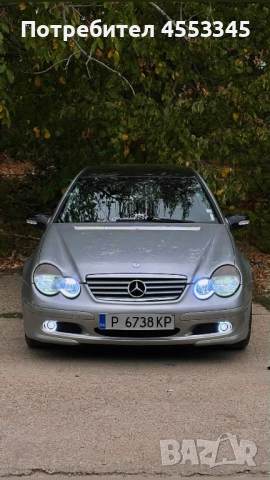 Mercedes c200 compressor Sport coupe, снимка 11 - Автомобили и джипове - 52568265