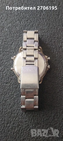 Мъжки часовник Citizen C 480-314751 K с дигитален алармен механизъм WR 100, хронограф, снимка 6 - Мъжки - 51316879