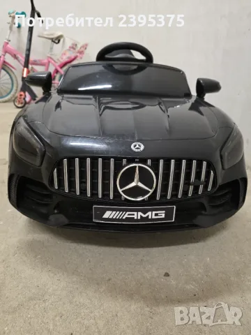 Детска акумулаторна кола Mercedes-AMG GT R Pro, черна, модел S-BBH011-BLACK, снимка 3 - Детски велосипеди, триколки и коли - 55877759