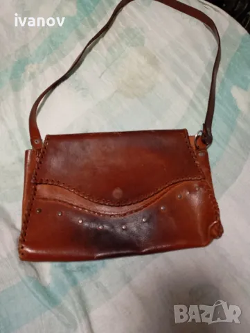 Ретро чанти естествена кожа , снимка 1