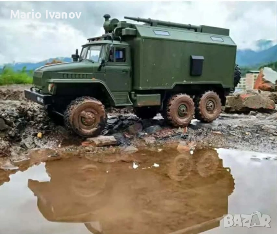 Детска количка тип руски военен камион модел NaughtyDragon с дистанционно TOYCAR8, снимка 9 - Други - 52834757