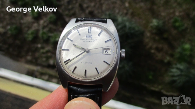 IWC, ref. 1828, cal. 8541b, 1975 (Longines, Omega), снимка 5 - Мъжки - 53669593