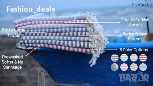 Нова Кърпа за Плаж баня фитнес йога 180x94cm Турски памук, снимка 3 - Други стоки за дома - 41752988