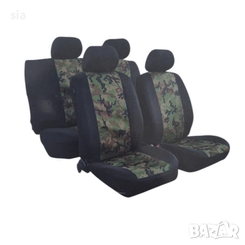 Тапицерия за кола, Зелен - Камуфлаж, за джип, бус, SUV, Лада Нива, снимка 2 - Аксесоари и консумативи - 51742896