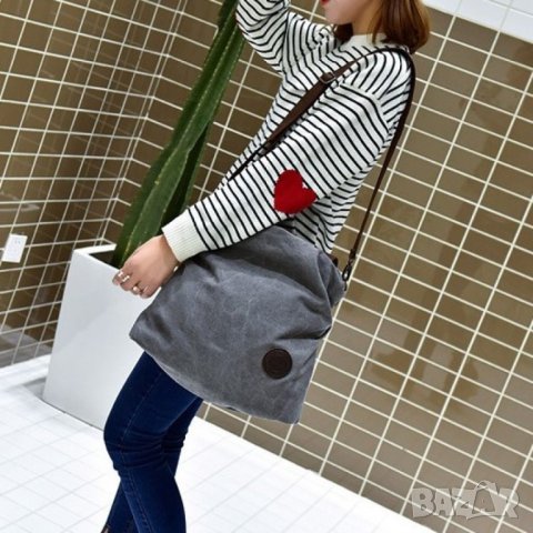Дамска чанта Anelona Grey, снимка 4 - Чанти - 41477797