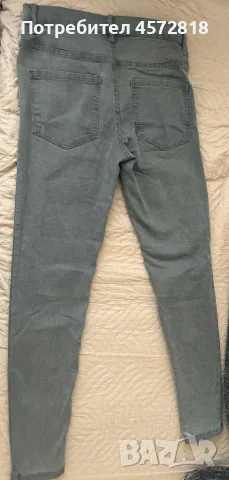 Дамски сиви дънки Sinsay (Skinny / Mid Waist) – размер 38, снимка 2 - Дънки - 55830460