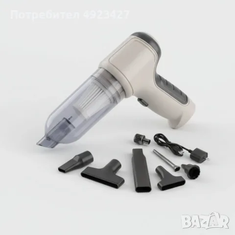 Мощна преносима мини прахосмукачка 2 в 1 - за кола и дома, снимка 6 - Други - 55774815