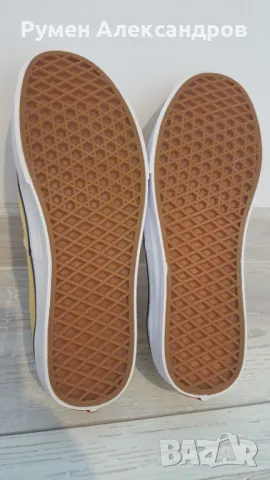 Нови жълти гуменки VANS unisex EUR40,5, снимка 12 - Джапанки - 50337327