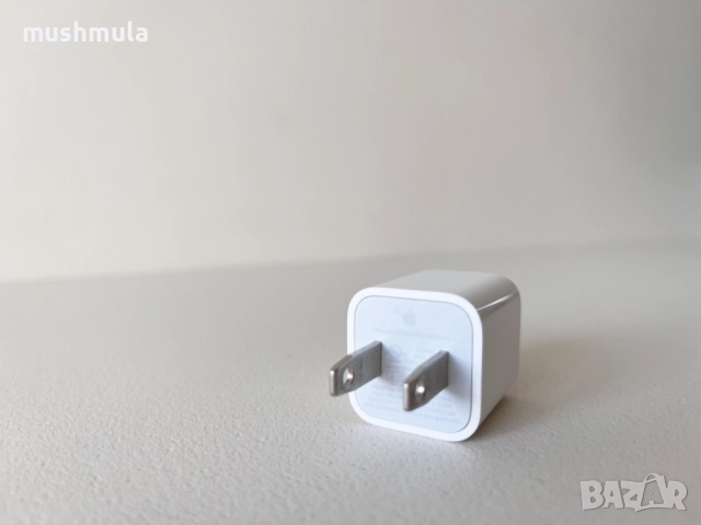 US стандарт зарядно с кабел Apple - отлично състояние, снимка 4 - Оригинални зарядни - 52998552