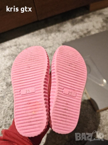 два чифта детски пантофи с панделка – №25, снимка 12 - Детски пантофи - 53484719