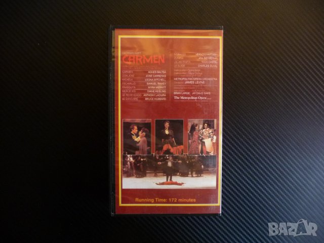 Кармен Carmen VHS Метрополитен опера Metropolitan opera , снимка 3 - Други жанрове - 38687197