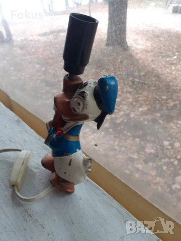 Интересна лампа, снимка 5 - Антикварни и старинни предмети - 53456647