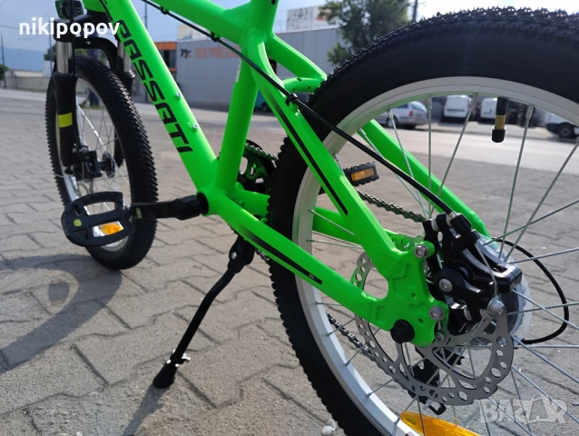 PASSATI Алуминиев велосипед 20" ALUMINIUM зелен, снимка 7 - Велосипеди - 53838784