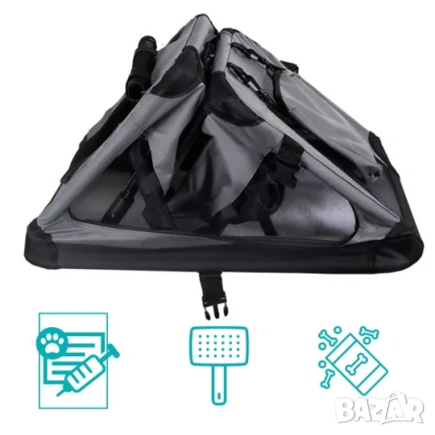 Транспортна чанта за куче / Мека транспортна чанта за кучета за кола, снимка 3 - За кучета - 53278985