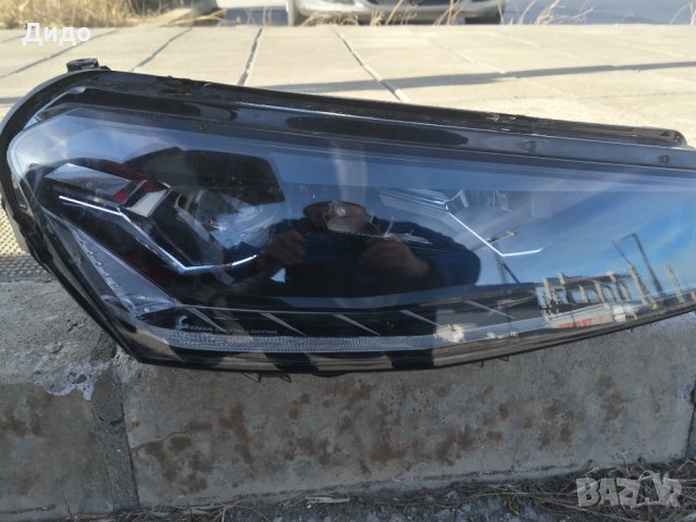Фар Skoda Fabia 4 FULL LED десен/Фар Шкода Фабиа LED 2021г. Оригинален , снимка 2 - Части - 44162589