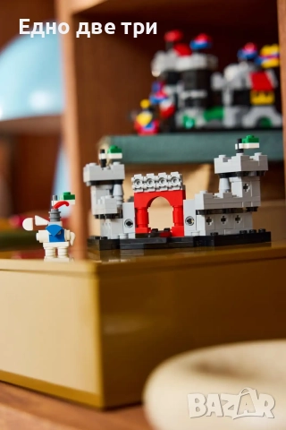 Lego Щанд за горещ шоколад и Замъка на мини рицаря. Обща цена 100 лв., снимка 14 - Образователни игри - 52678651