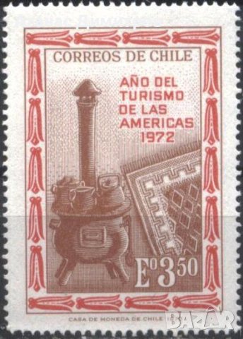 Чиста марка Година на туризма на Америка 1972 от Чили