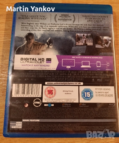 The VVITCH Witch - Вещицата с бг субтитри Blu-ray блу рей horror , снимка 2 - Blu-Ray филми - 52002846