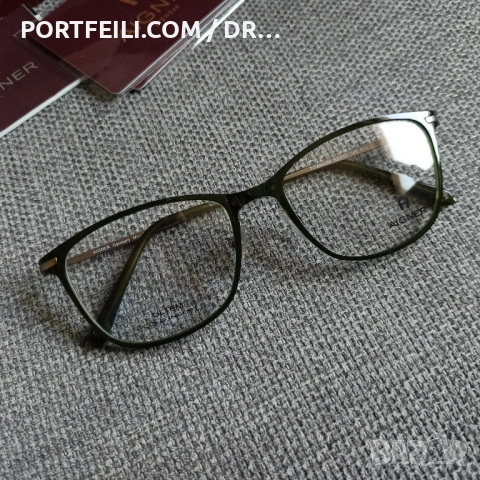 Дамска диоптрична рамка AIGNER (Germany), титан, целуоид ацетат, Made in South Korea, супер качество