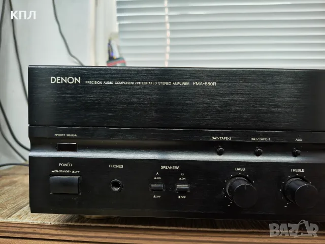 Усилвател DENON PMA-680r, снимка 2 - Ресийвъри, усилватели, смесителни пултове - 55946347