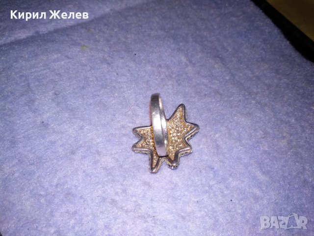 СРЕБЪРНА СНЕЖИНКА - ФЕШЪН АРТ ПРЪСТЕН СРЕБРО 925 Част От КОМПЛЕКТ с БЯЛ ЕМАЙЛ и КРИСТАЛИ 36126, снимка 14 - Пръстени - 39568470