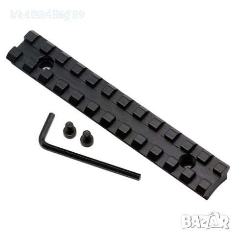 Стойка уивър база пикатини лястовича опашка за гладкоцевна пушка шина, снимка 2 - Оборудване и аксесоари за оръжия - 53829784