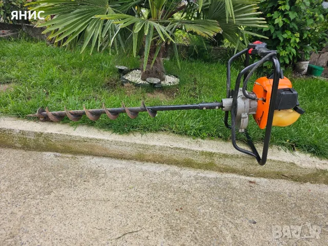 МОТОРЕН СВРЕДЕЛ AIRONE ITALY 🇮🇹. ПЕРФЕКТЕН., снимка 5 - Градинска техника - 50329236