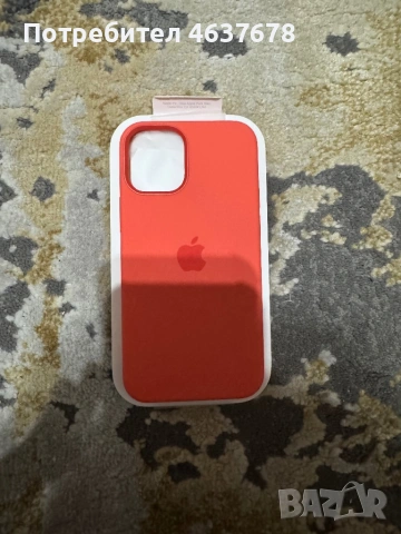 Калъф за iPhone 12 mini – Apple Silicone Case (MagSafe), снимка 2 - Калъфи, кейсове - 53727596
