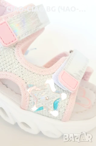 *СВЕТЕЩИ* Сандали за момиче №24-29, снимка 5 - Детски сандали и чехли - 50889938
