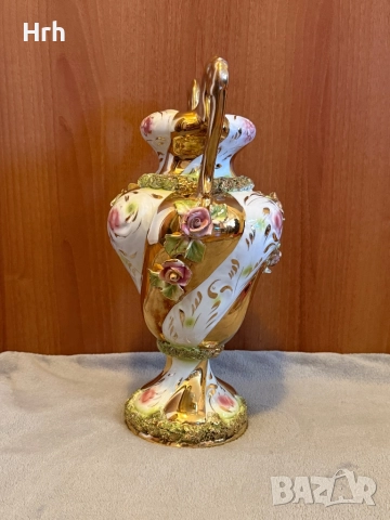 Порцеланова ваза с маркировка от Италия, снимка 7 - Вази - 52030002
