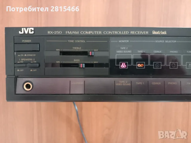 JVC RX-250 ресийвър, снимка 4 - Ресийвъри, усилватели, смесителни пултове - 52095279