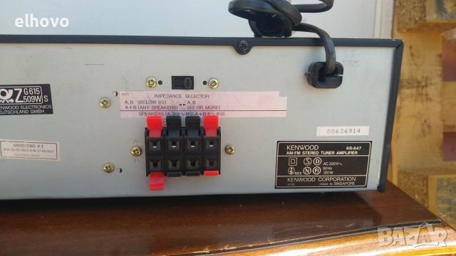 Ресивър Kenwood KR-A47#1, снимка 4 - Ресийвъри, усилватели, смесителни пултове - 41060093