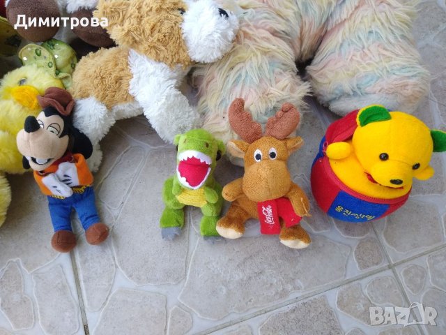12 бр. плюшени играчки за 15 лв, снимка 3 - Плюшени играчки - 41766585