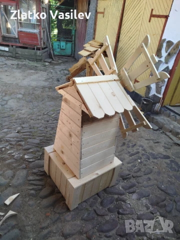 Вятърна мелница , снимка 5 - Градински мебели, декорация  - 50632317