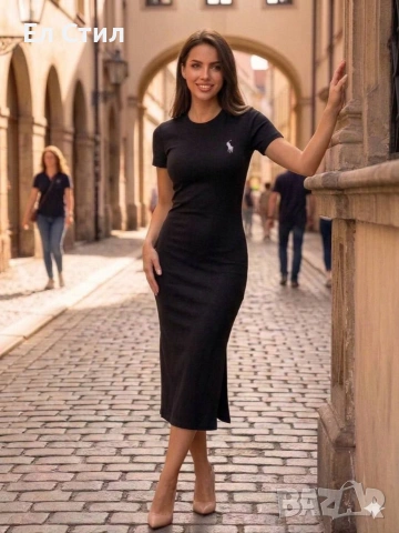 ✨🔥🔥🔥 👍 ✨𝗣𝗿𝗶𝗰e :20 € НА ЕДРО ✨𝗦ı𝘇𝗲: S MM LL XL 📌6 бр, снимка 5 - Рокли - 53759948