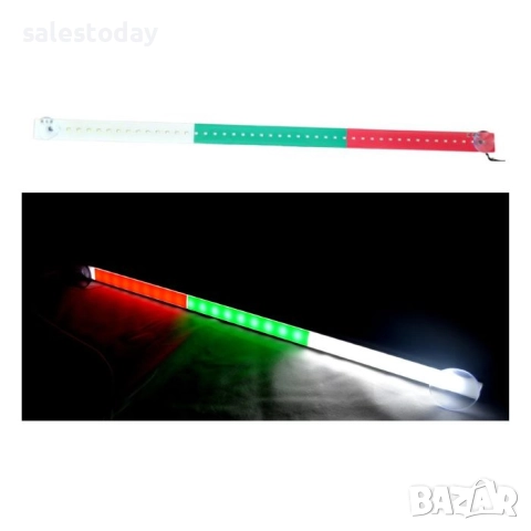 Диодна лента, Led светлина за кола- българското знаме, 60см