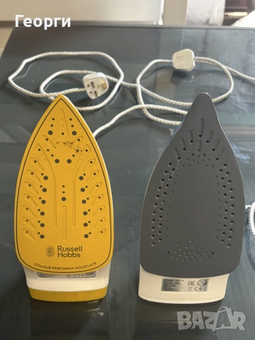 2 парни ютии Russell Hobbs 2400W – Supreme Steam и Light & Easy, снимка 7 - Ютии - 55875541