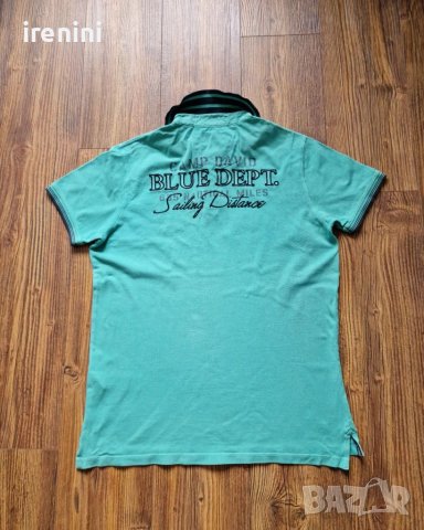 Страхотна мъжка тениска CAMP DAVID  размер M / L, снимка 8 - Тениски - 40408622
