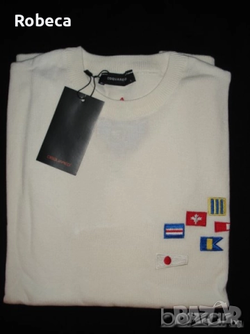 Мъжка блуза DSQUARED, снимка 2 - Блузи - 52574465