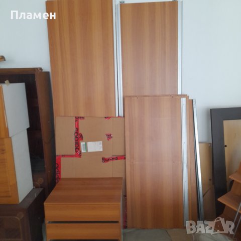 Продавам двукрилен гардероб 130/65/230 см., снимка 2 - Гардероби - 40108070