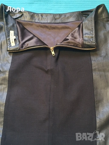 Дамска пола естествена кожа + подарък , снимка 4 - Поли - 53591965