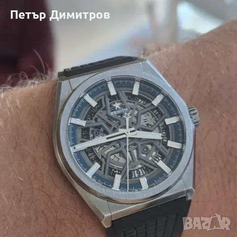 Zenith Defy Classic Skeleton Titanium, снимка 3 - Мъжки - 55948004