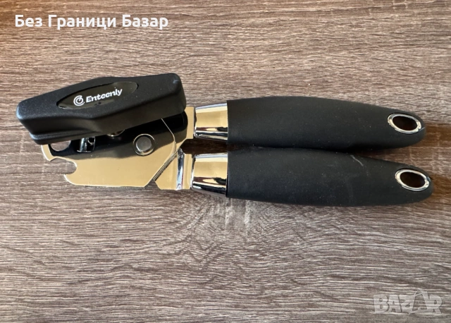 Нова Ръчна отварачка за консерви Enteenly – мултифункционална, с ергономични дръжки и остро острие, снимка 3 - Аксесоари за кухня - 53353399