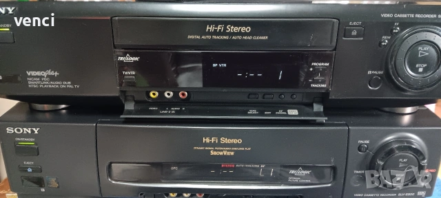 Sony VHS HIFI , снимка 3 - Плейъри, домашно кино, прожектори - 53752980