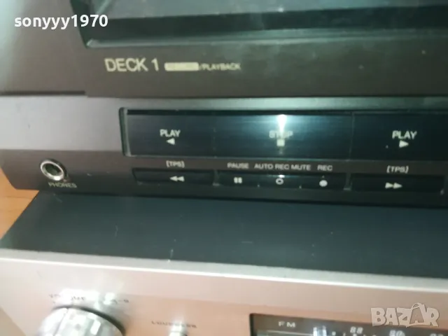 TECHNICS DUAL REC DECK+SONY VINTAGE RECEIVER 260924, снимка 9 - Ресийвъри, усилватели, смесителни пултове - 47363980