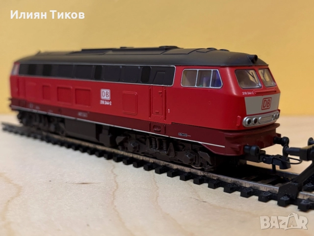 Локомотив Piko BR 218 DB аналогов, мащаб 1:87 HO влак