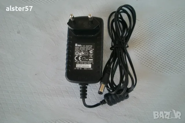 Адаптер Ktec, 12V-1,5A