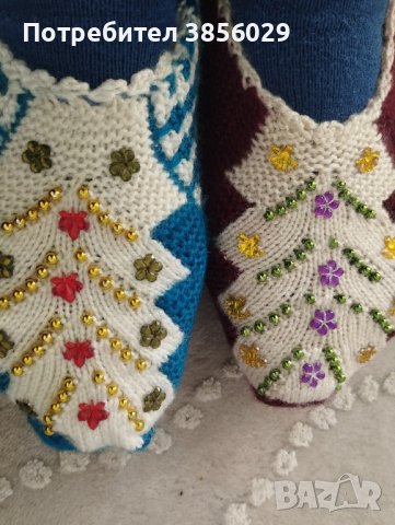 терлици плетени за чеиз и др., снимка 3 - Дамски чорапи - 44406030
