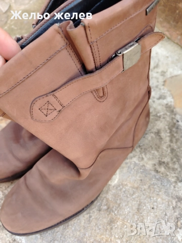 Ботуши естествена кожа,44номер 