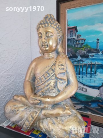 БУДА//ШИВА-ФИГУРА 38СМ ОТ ГЕРМАНИЯ 0208231039, снимка 3 - Антикварни и старинни предмети - 41731961